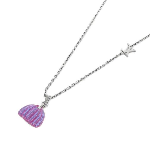 LOUIS VUITTON Purple Necklace - Picture 1 of 5